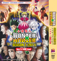 Anime Dvd Hunter X Hunter Season 2 (2011) Vol.1-148 End English Subs + Free Ship - £47.19 GBP