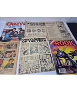 Lot Of Vtg Magazines/ Comics Varying Condition The Rook, Mad, Crazy, Las... - $309.53 MXN