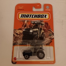 Matchbox 2023 #69 Grey And Blue Monarch EV Tractor MBX Off Road Series - £9.39 GBP