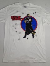 Vintage Disney Size L Dick Tracy AOP Bullet Holes Graphic Single Stitch T Shirt  - £32.30 GBP