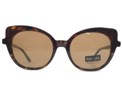 Kensie Sonnenbrille 76 DT Glam Girl Dunkeltürkis Cat Eye Rahmen mit Brown Linsen - £34.80 GBP