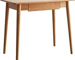 100% Computer Study Natural Pc Work Desk Dressing Table Slim Solid Wood ... - $362.99