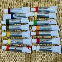 F A O Schwarz Branded Artist&#39;s Oil Paint 13 Unopened Tube Lot 17 Grams B... - $39.55