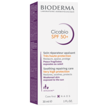 Cream for pigmented skin Cicabio, SPF 50+, 30 ml, Bioderma - $32.84