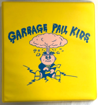 1985 Topps Garbage Pail Kids Original Series 1 OS1 Yellow Adam Bomb Binder GPK - £223.12 GBP