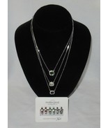PARK LANE Sparkle Box exclusive DAZZLE Necklace+ 3&quot; extension and Hoop E... - $210.28 CAD