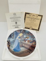 Disney Pinnochio The Bradford Exchange Vintage Collector Plate with COA - £42.53 GBP