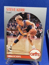 Steve Kerr 1990 NBA Hoops Card 75 - £15.72 GBP