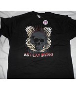 AS I LAY DYING - T-Shirt Slim Fit Skull ~Jamais Porté~ 2XL - $27.38 CAD