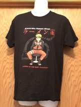 Naruto Anime Ichiraku Ramen Shop Unisex T-Shirt Black Size Adult Medium - £8.52 GBP