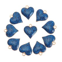 10PCS Fashion Bracelets Earring Love Glitter Necklaces Making DIY Accessories Ha - £8.90 GBP