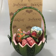 Jim Shore A Taste Of Summer’s Goodness Summer Basket Watermelon 4009234 Set of 6 - £38.20 GBP