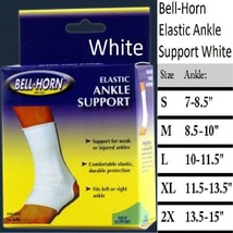 DJO Bell-Horn Elastic Ankle Support White - Medium - £14.95 GBP