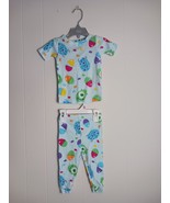 Disney Pixar Monsters Inc Pajama Set Easter Jelly Bean Cute Infants 18M ... - $252.48 MXN