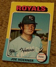 Joe Hoerner, Royals,  1975  #629 Topps  Baseball Card GD COND - £0.78 GBP