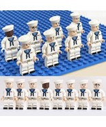 8pcs US Army Navy Sailors Uniform Minifigures Accessories - €16,30 EUR