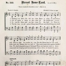 1883 Gospel Hymn Why Not Tonight Sheet Music Victorian Church Religious ... - £11.84 GBP