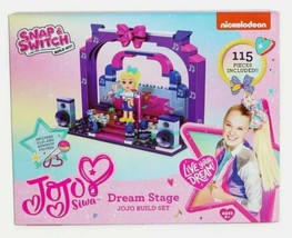 NEW SEALED Nickelodeon Snap &amp; Switch Jojo Siwa Dream Stage Build Kit - £11.82 GBP