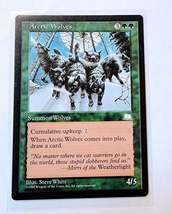 1997 Wizards of the Coast Magic: The Gathering - Arctic Wolves Booster Card MCSC - £4.68 GBP