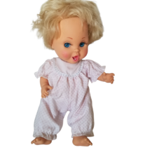 Vintage Baby Face Doll Galoob So Excited Becca Blue Eyes Blonde Vintage #23 Mold - £63.90 GBP