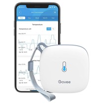 Govee WiFi Thermometer Hygrometer H5179, Smart Humidity Temperature Sensor with - £41.55 GBP
