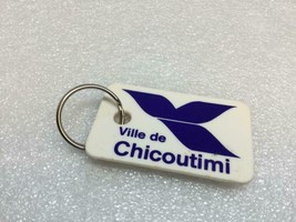 Vintage Promo Key Ring Ville De Chicoutimi Keychain Ancien Porte-Clés Saguenay - £5.58 GBP