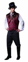 HGM Costume Men&#39;s Dr. Holmsby, Black. White/Red, Large - $48.99+