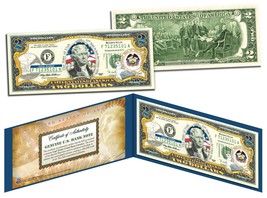 UTAH $2 Statehood UT State Two-Dollar U.S. Bill *Genuine Legal Tender* w... - $243.43 MXN