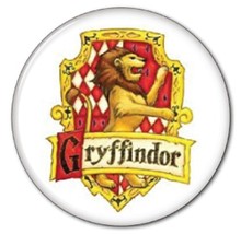 HARRY POTTER GRYFFINDOR HOGARTS HOUSE 3&quot; Pin Button HALLLOWEEN COSTUME PROP - $8.99
