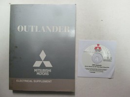 2009 MITSUBISHI Outlander Service Manual CD w/ Electrical Supplement manual - $90.90