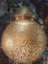 Chandelier Ceiling Lights Moroccan Lamps, Hanging  Lights, Pendant,  Color Brass - £360.06 GBP