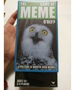 The Awesome Game of Meme Cards NEW Sealed Box Ages 14+ 3-6 Players - £7.99 GBP
