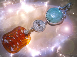  HAUNTED JADE NECKLACE DYNASTY OF WEALTH HIGHEST LIGHT MAGICK SCHOLAR image 2