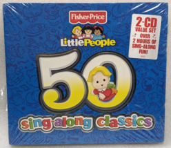 Fisher Price Little People 50 Sing-Along Classics (CD, 2010, 2-Disc) NEW, SEALED - £12.57 GBP