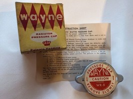 Wayne Radiator Pressure Cap WR-8 USA 48 53 Chevy Ford Pontiac Replacemen... - $30.03