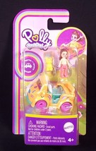 Polly Pocket CAT mini car with doll and pet NEW - $11.95