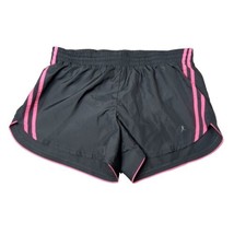 Danskin Now Black Neon Pink Stretch Lined Running Workout Shorts Sz M 8-10 - $9.91