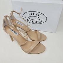 Steve Madden Womens Sandals Size 10 M Feliz Natural Casual Open Toe Ankle Strap - £25.87 GBP