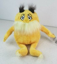 Kohl&#39;s Cares /Dr. Seuss The Lorax Character Yellow  Plush Stuffed 12&quot; NEW NWT - £9.76 GBP