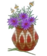 Custom and Unique Spring Blooms Flowers with Vase[ African Flower Basket... - £15.42 GBP