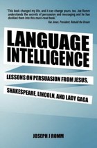 Language Intelligence Lessons on Persuasion from Jesus Shakespeare Linco... - $14.84