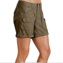Athleta Women's Coastal Cargo Active Outdoors Shorts Falcon Bark 8 - $16.56