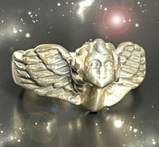 HAUNTED ANTIQUE RING DIVINE UNLOCK WHAT YOU WISH GOLDEN ROYAL COLLECTION MAGICK - £335.63 GBP