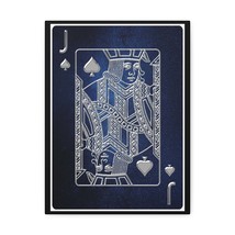 Jack Of Spades Space Background Playing Card Canvas Wall Art for Home Decor Rea - £66.77 GBP+