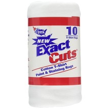 Intex Supply Co W-10001 Exact Cut T-shirt Paint &amp; Staining Rags 14&quot;x16&quot;,... - $18.99