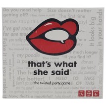 That&#39;s What She Said The Twisted Party Game 2020 - $9.50