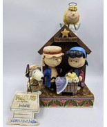 Peanuts Jim Shore &quot;The Christmas Play&quot; Nativity Scene Figurine 4042370 E... - $135.38 CAD