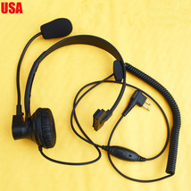 Over Head Headset/Earpiece Boom Mic Radio Cp040 Cp100 Cp125 Cp150 - $29.99