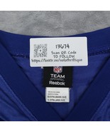 New York Giants Reebok Shirt Mens XL Blue Short Sleeve NFL Team Shockey ... - £23.28 GBP