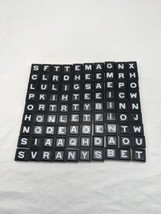 Lot Of (90) Plastic Letter Board Game Tiles 1/2&quot; - £7.63 GBP